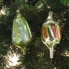 2 Ball Decor Antique Christmas set, Vintage 2 Balls Set Christmas Ornament, Ball xmas ornament, Chri