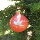 Antique Christmas pink ball decor, Vintage Christmas Ornament Set, ball xmas ornament, Christmas orn