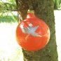 Antique Christmas pink ball decor, Vintage Christmas Ornament Set, ball xmas ornament, Christmas orn