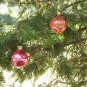 Christmas 2 glass ball,  Antique Christmas decor, Christmas ornament of Glass, USSR, Soviet Christma