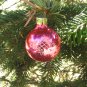 Christmas 2 glass ball,  Antique Christmas decor, Christmas ornament of Glass, USSR, Soviet Christma