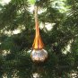 Tree Top Vintage Christmas Ornament, Glass tree ornament, Antique Christmas top tree decor, Christma