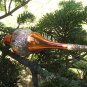 Tree Top Vintage Christmas Ornament, Glass tree ornament, Antique Christmas top tree decor, Christma