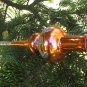 Tree Top Vintage Christmas Ornament, Glass tree ornament, Antique Christmas top tree decor, Christma