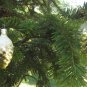 Vintage Christmas golden pine cone ornament, Christmas ornament of Glass, USSR, Soviet Christmas
