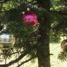 Vintage Christmas Ornament,glass balls ornament, Antique Christmas decor, Christmas ornament of Glas