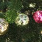 Vintage Christmas Ornament,glass balls ornament, Antique Christmas decor, Christmas ornament of Glas