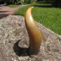 Curved Vintage drinking horn, Game of Thrones gift, Georgian traditional wine drinking horn chainles