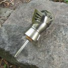Vintage Soda Siphon Metal Stopper for Bottle, Authentic Soviet Knight Shaped bottle stopper, Retro d