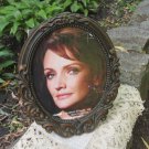 Big Metal Frame Bronze Color & Brass, Photo frame metal collectible, Mirror Big Table frame, Kids ph