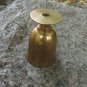 Metal Golden drinking shot for cognac, Small Light Golden Shot glass/cup for vodka, Golden midcentur