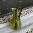 Art Decor Glass Vase, Pitcher Juice Jug, Juice/Milk can, Mid Century kitchen decor, Made in USSR, So