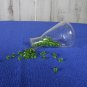 NEVER BEEN USED!!! Marked Medical vials collectible with flat bottom, Small ussr Glass Bottle, 1970'