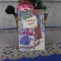 Set of 2 Soviet Union Postcrds, Two Cute Condition Christmas Post Cards Blank USSR, Santa Claus post