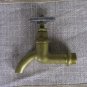 Brass Water Tap For Decor, USSR Retro Water Faucet, Water Valve Man cave decor, Working Brass Water