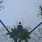 Christmas Party Table Decor White Cotton Linen, Christmas Decor Living Room Table, Cristmas Candles