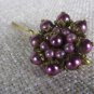 Floral Shaped Brooche From USSR Era 80's Perfect Gift For Her, Vintage Brooch Costume Halloween Acce