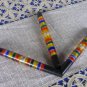 Rainbow Colorfull Plexiglass DIY Handle Pen Three Set, Set Of 3 DIY Handles For Christmas Decor, USS