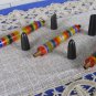 Set Of Three Rainbow Colors Pen With Plexiglass Handles Office Decor Idea, Shabby Boss GIft Office P