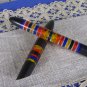 Set Of Two Fat Old and Fancy Plexiglas, USSR Plexiglas pen set, Christmas tree decor Plexiglas, Deco