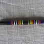Slim Set Of Two Plexiglass DIY Handles, Old and Fancy Plexiglas 2 Pen Set, USSR Plexiglas Pen Gift I