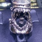 Ulitmate Handmade Sterling Silver Horror Film Alien Monster Halloween Ring