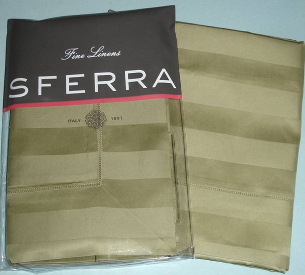 1 Pr.Sferra Luxury Bedding Presidio Pillow Shams-Standard-Meadow