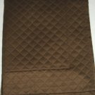 Sferra Bari Chocolate Brown Boudoir Sham NIP
