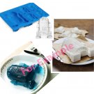 Star Wars R2D2 Ice Cube Tray Cookies Chocolate Suger Soap Baking Cocktail Whiskey Mold Kitchen tool