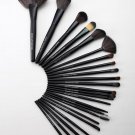 24pcs (Black) Cosmetics Makeup Brushes Beauty MakeUp Tool Set Foundation Powder Brush Kit With bag