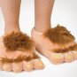 34-42 Savage Hairy Hobbit Feet Big Feet Home Slippers CosPLAY Gift Costumes Toy