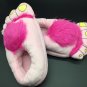 34-42 Savage Hairy Hobbit Feet Big Feet Home Slippers CosPLAY Gift Costumes Toy (PINK)