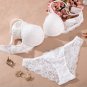 Women's sexy vintage lace bra set underwear 32 34 36 38 A B C cup