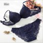Women's sexy vintage lace bra set underwear 32 34 36 38 A B C cup
