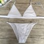 7 Colors Women's bikini set swimwear bra+panties beachwear S M L without padding