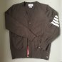Unisex Men & Women's cardigan Gray sweater thombr owne outwear Size 4 Free shipping