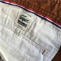 Men's short pants brown Size US33 /UK33 Free shipping |1lacostepan6t