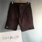 Men's short pants dark brown Size US34 /UK34 Free shipping |1lacostepan5