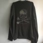 Men's long sleeve pullover hoodies black XL Free shipping Bapemindmmj#B