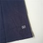 Men's casual short sleeve tops vintage navy blue XL Free shipping