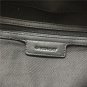 Women's leather handbag shoulder bag black meeting give nchy free shipping