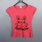 5pc/lot Kids short sleeve for children baby girls Size M free shipping