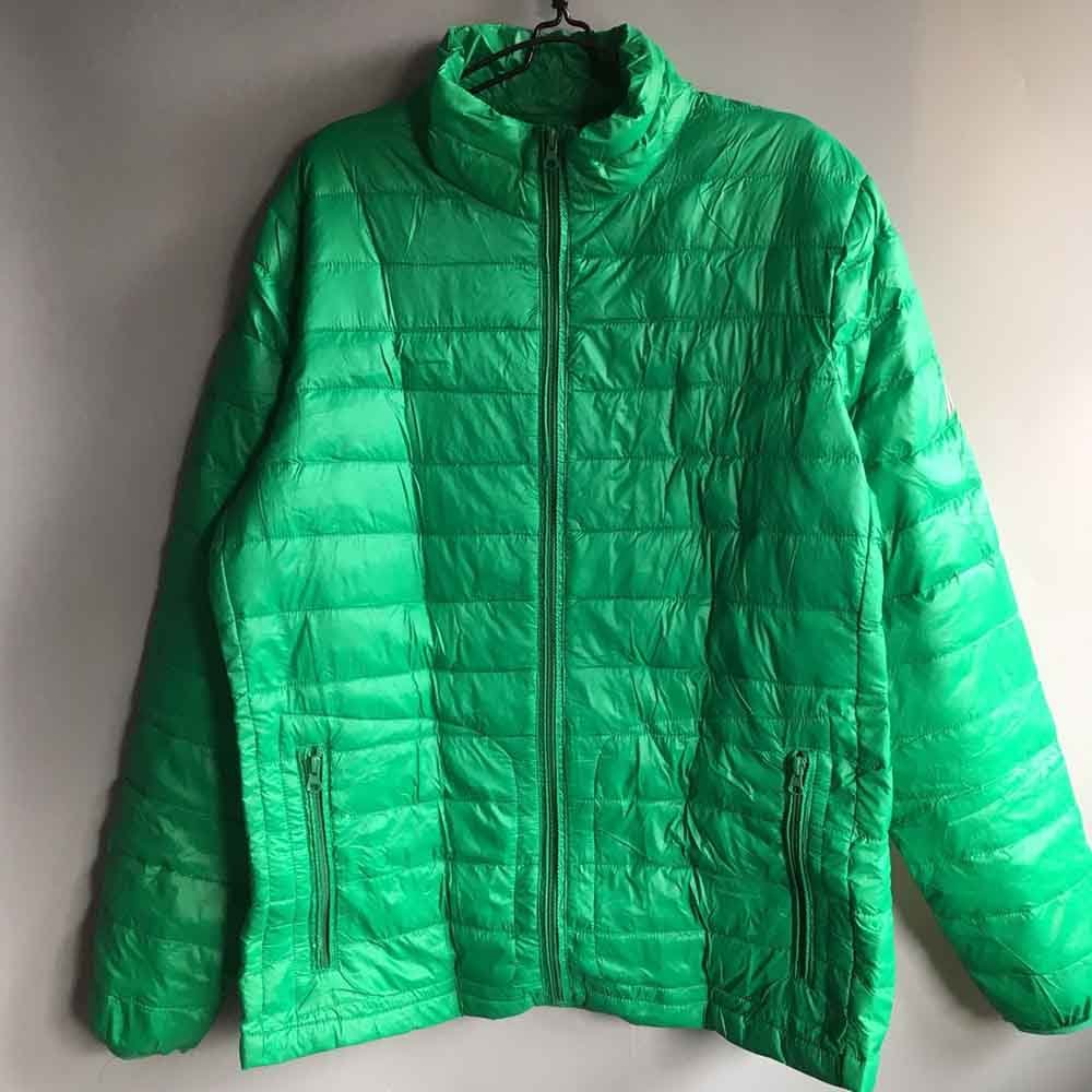 Unisex casual down jacket coat outwear green vintage clothing Free shipping