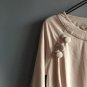 2 Colors New women's authentic italy Linen 3/4 sleeve dresses OL-style meeting dresses