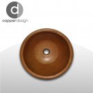 Round Copper Sink