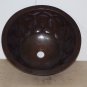 Copper Round Sink With Drop Design
