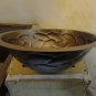Round Copper Sink With Brain Design