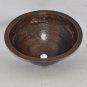 Round Copper Sink With Fish Design