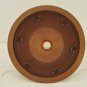 Round Copper Sink With Fleur de Lis Design