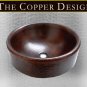 Round Copper Vessel Sink Apron Sink